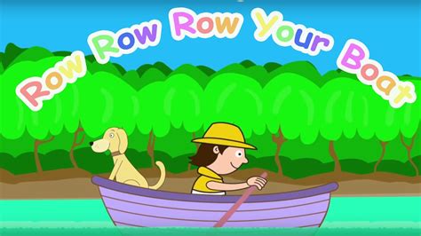 bbc nursery rhymes row row row your boat